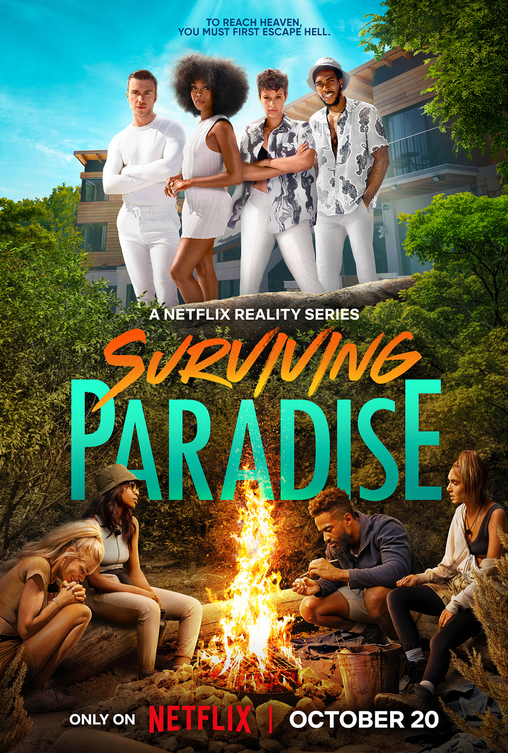 Extra Large TV Poster Image for Surviving Paradise 