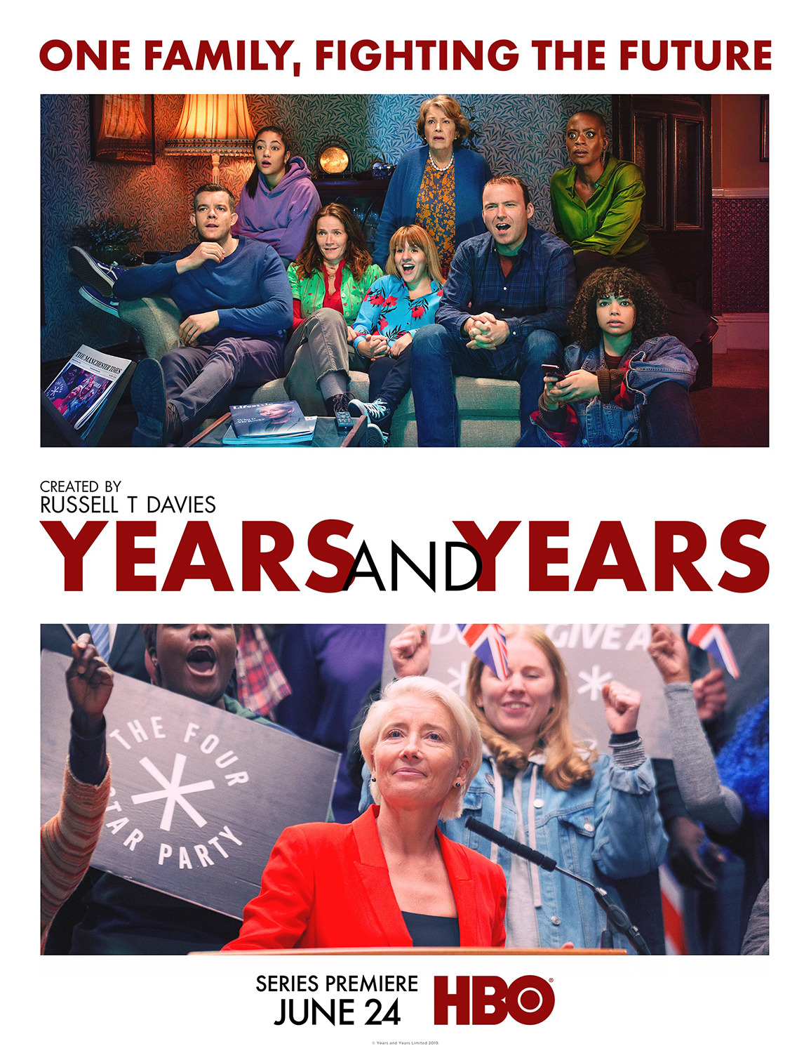Extra Large TV Poster Image for Years and Years (#1 of 3)