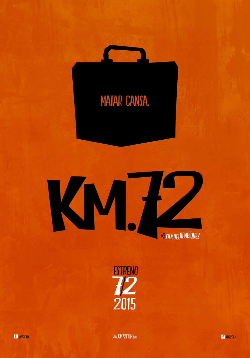 Extra Large Movie Poster Image for Km 72 (#3 of 7)