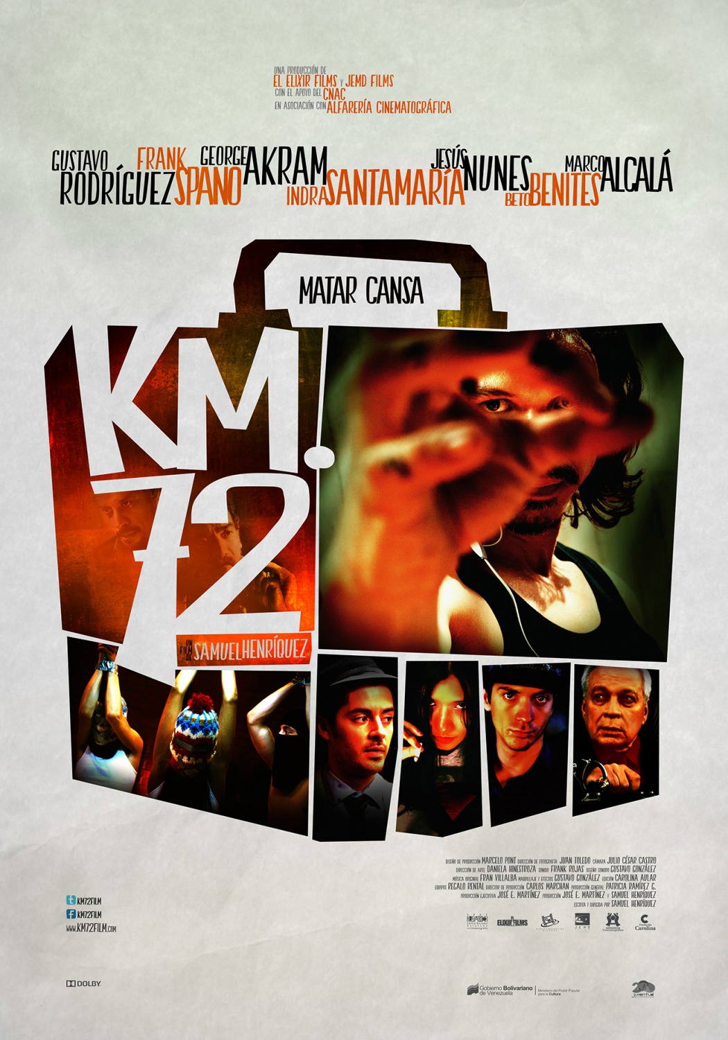 Extra Large Movie Poster Image for Km 72 (#4 of 7)