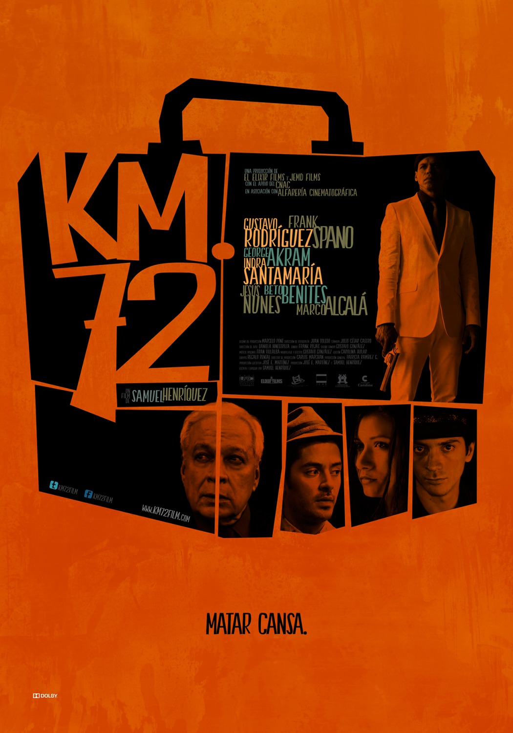Extra Large Movie Poster Image for Km 72 (#5 of 7)