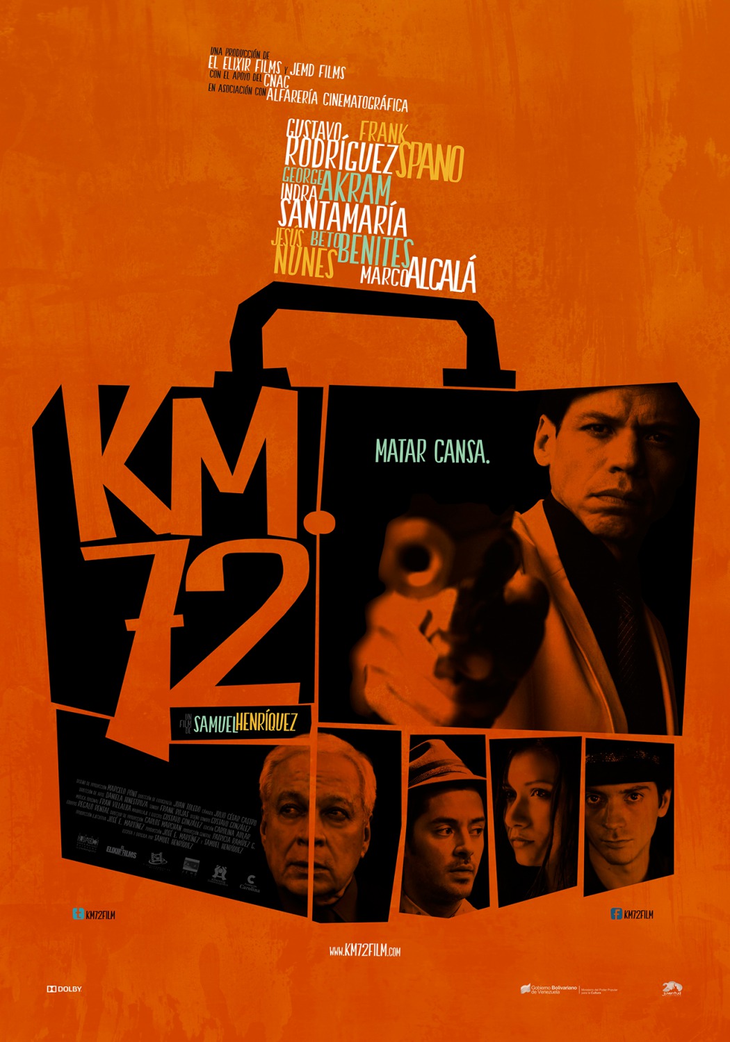 Extra Large Movie Poster Image for Km 72 (#6 of 7)