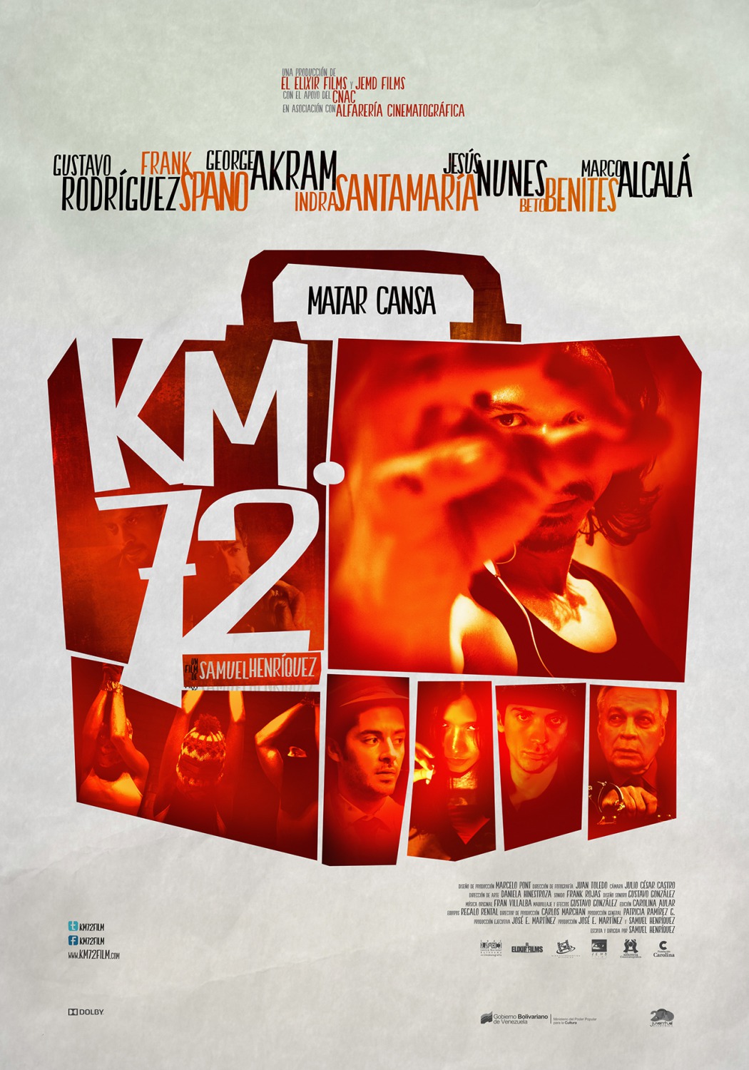 Extra Large Movie Poster Image for Km 72 (#7 of 7)