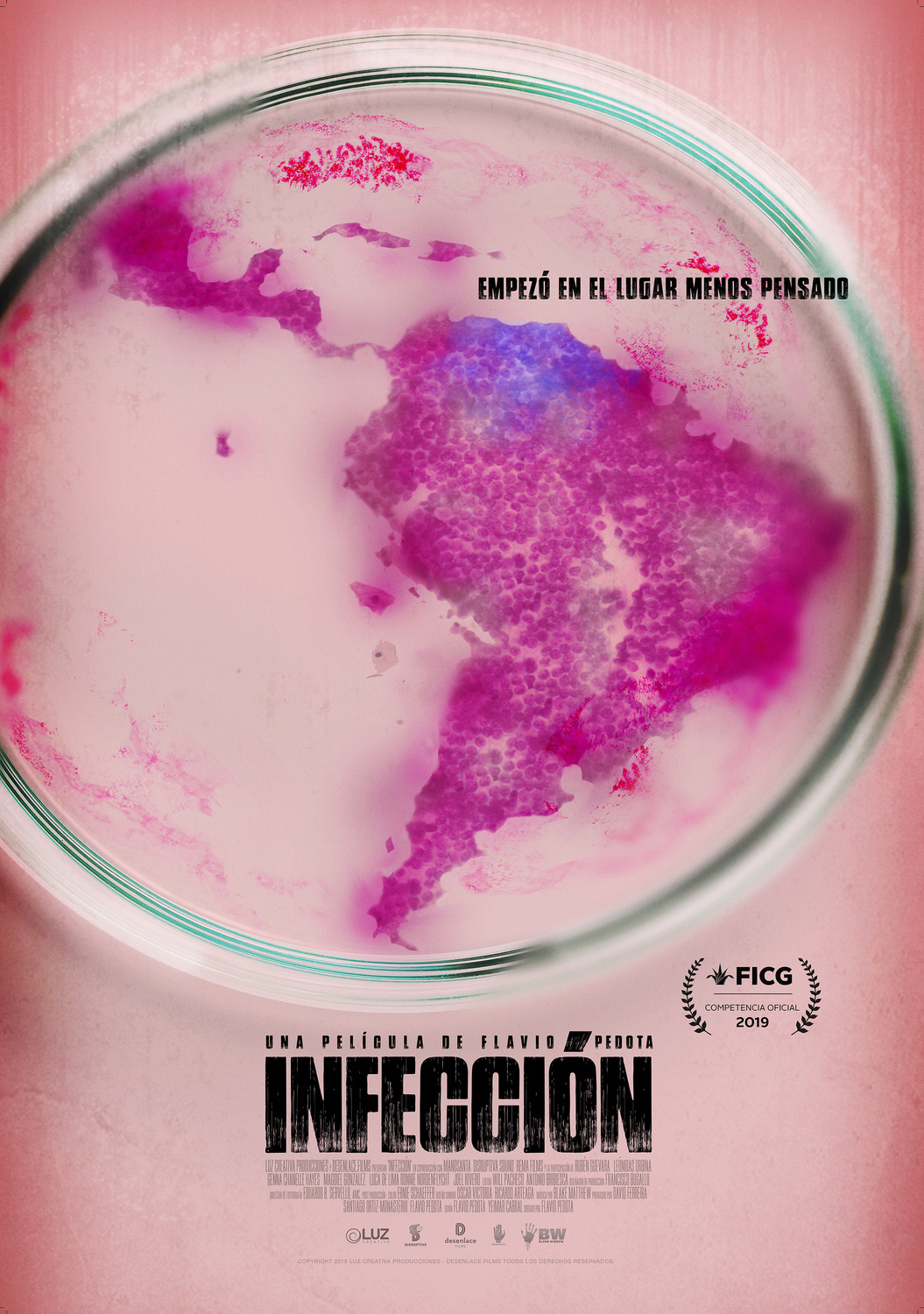 Extra Large Movie Poster Image for Infección (#1 of 3)