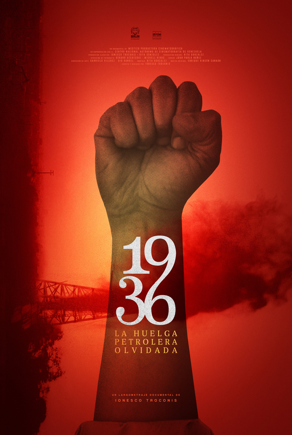 Extra Large Movie Poster Image for 1936: La huelga petrlera olvidada 