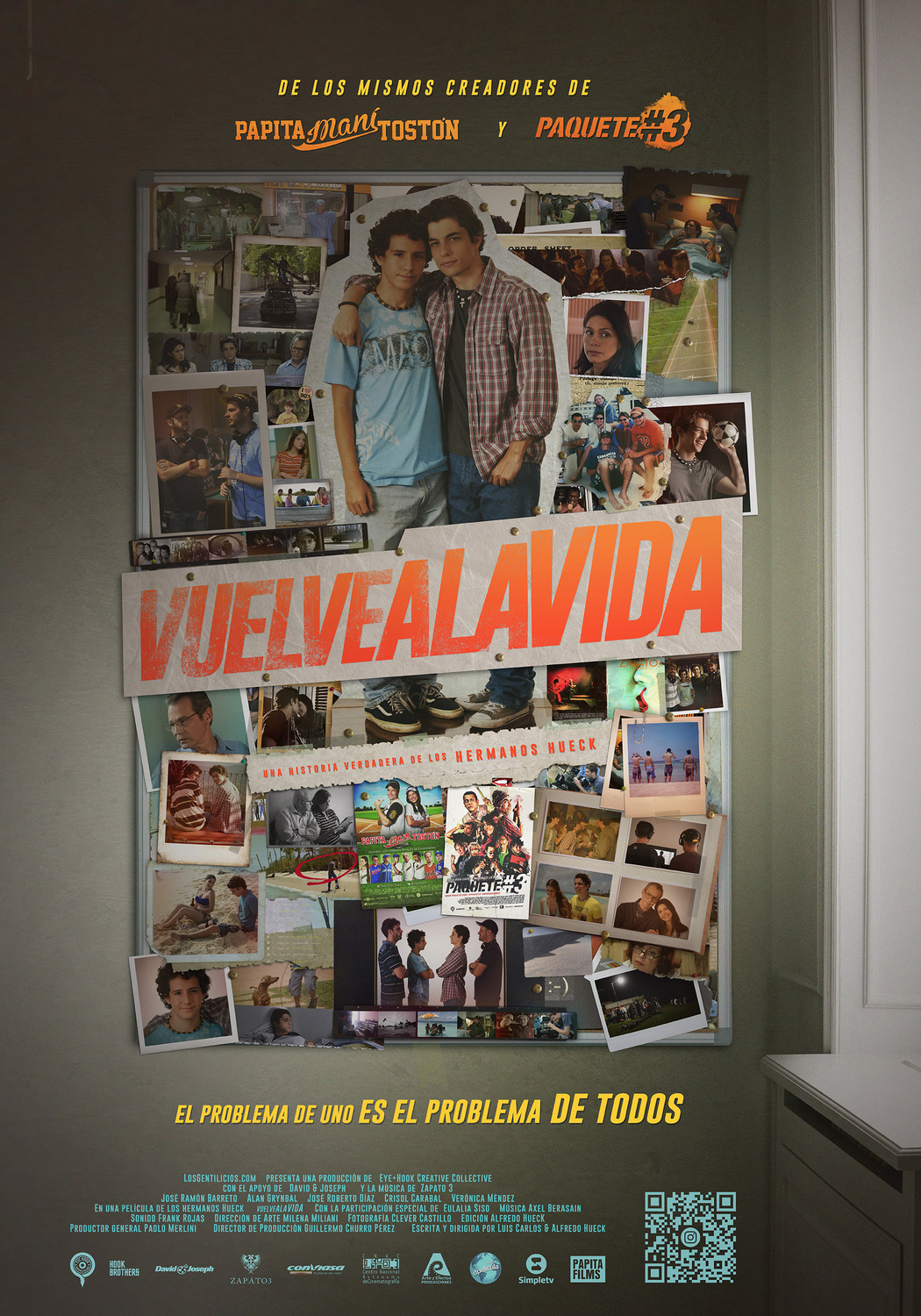 Extra Large Movie Poster Image for Vuelve a la Vida (#2 of 2)