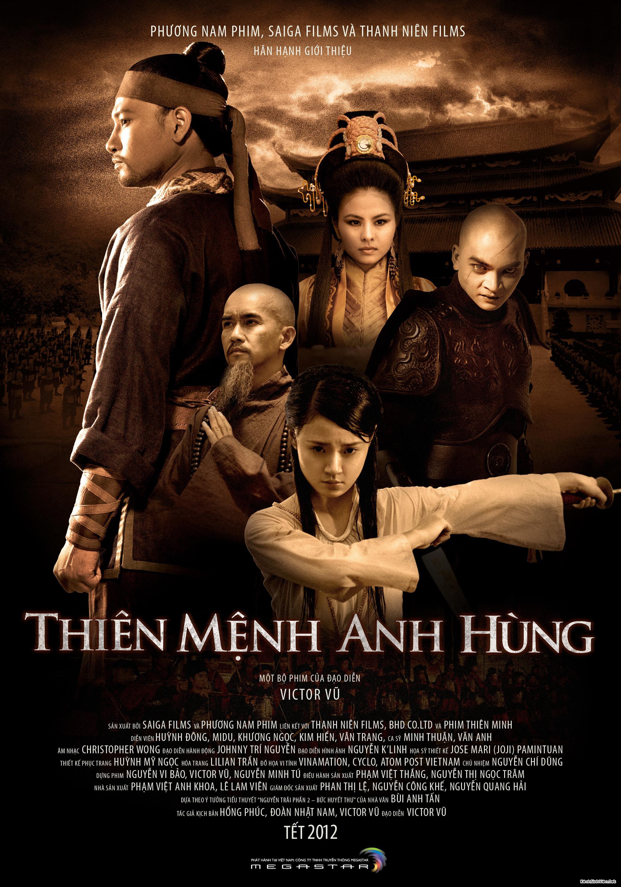 Mega Sized Movie Poster Image for Thiên menh anh hùng (#7 of 7)