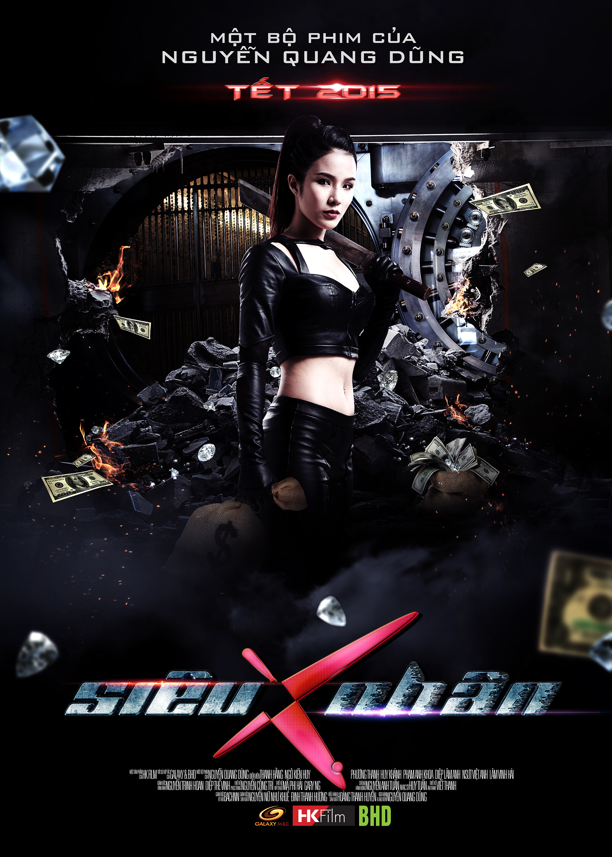Mega Sized Movie Poster Image for Sieu Nhan X: Super X (#3 of 8)
