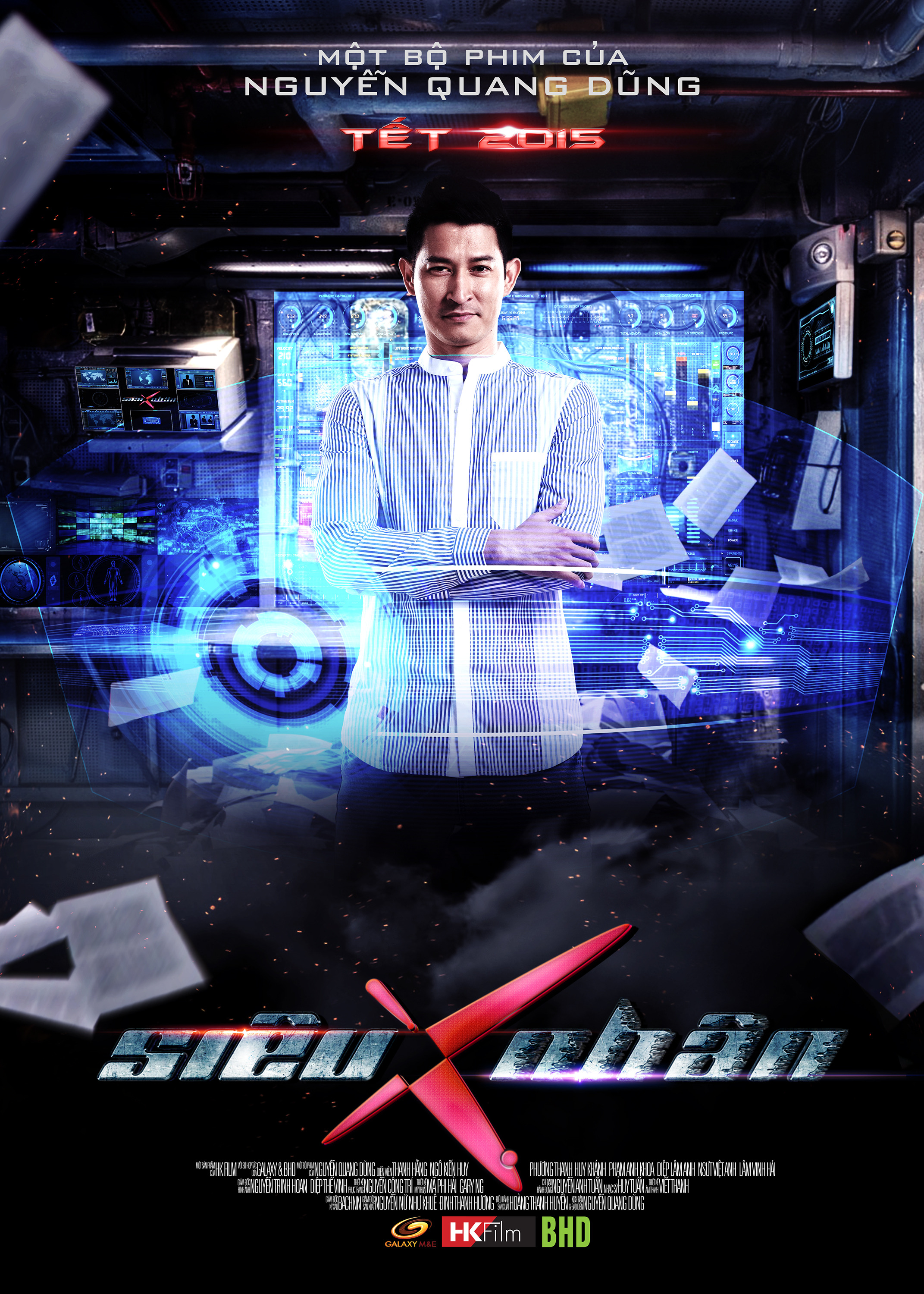 Mega Sized Movie Poster Image for Sieu Nhan X: Super X (#4 of 8)