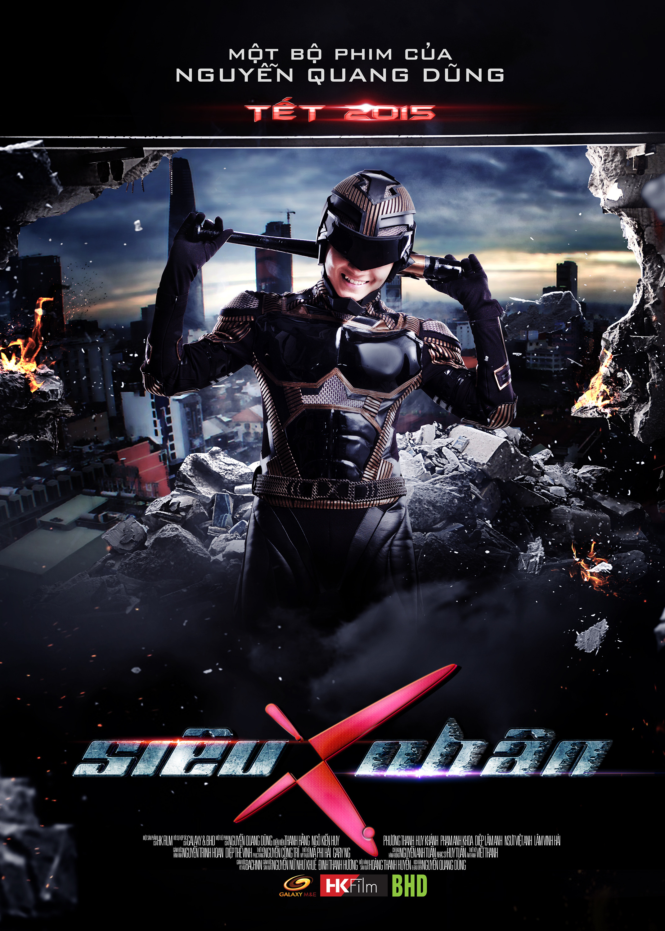 Mega Sized Movie Poster Image for Sieu Nhan X: Super X (#5 of 8)