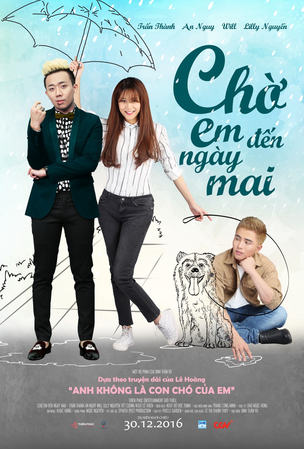 Extra Large Movie Poster Image for Chờ Em Đến Ngày Mai (#5 of 5)