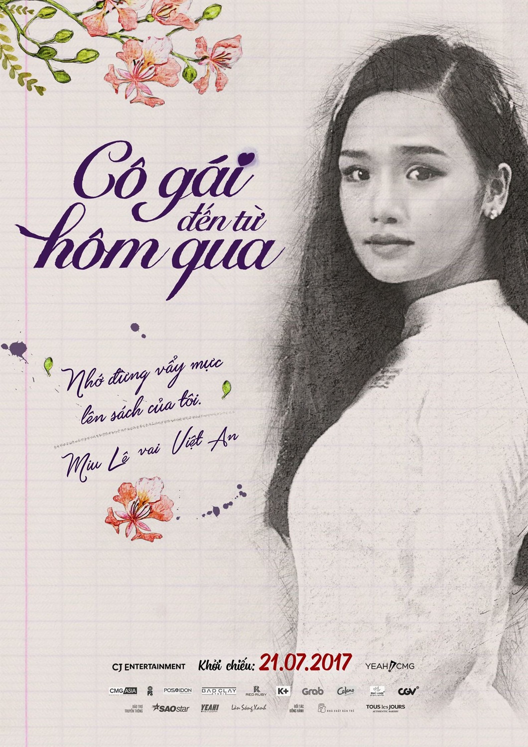 Extra Large Movie Poster Image for Co gai den tu hom qua (#10 of 14)