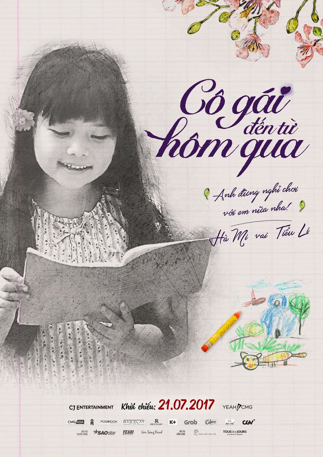Extra Large Movie Poster Image for Co gai den tu hom qua (#13 of 14)