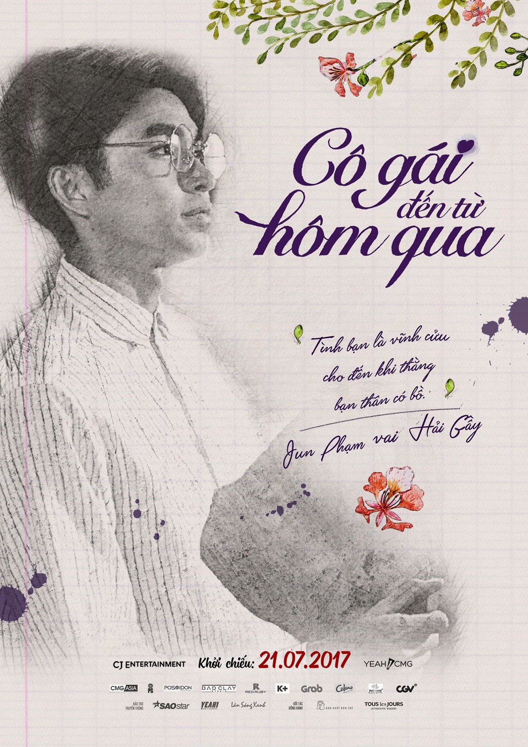 Extra Large Movie Poster Image for Co gai den tu hom qua (#14 of 14)