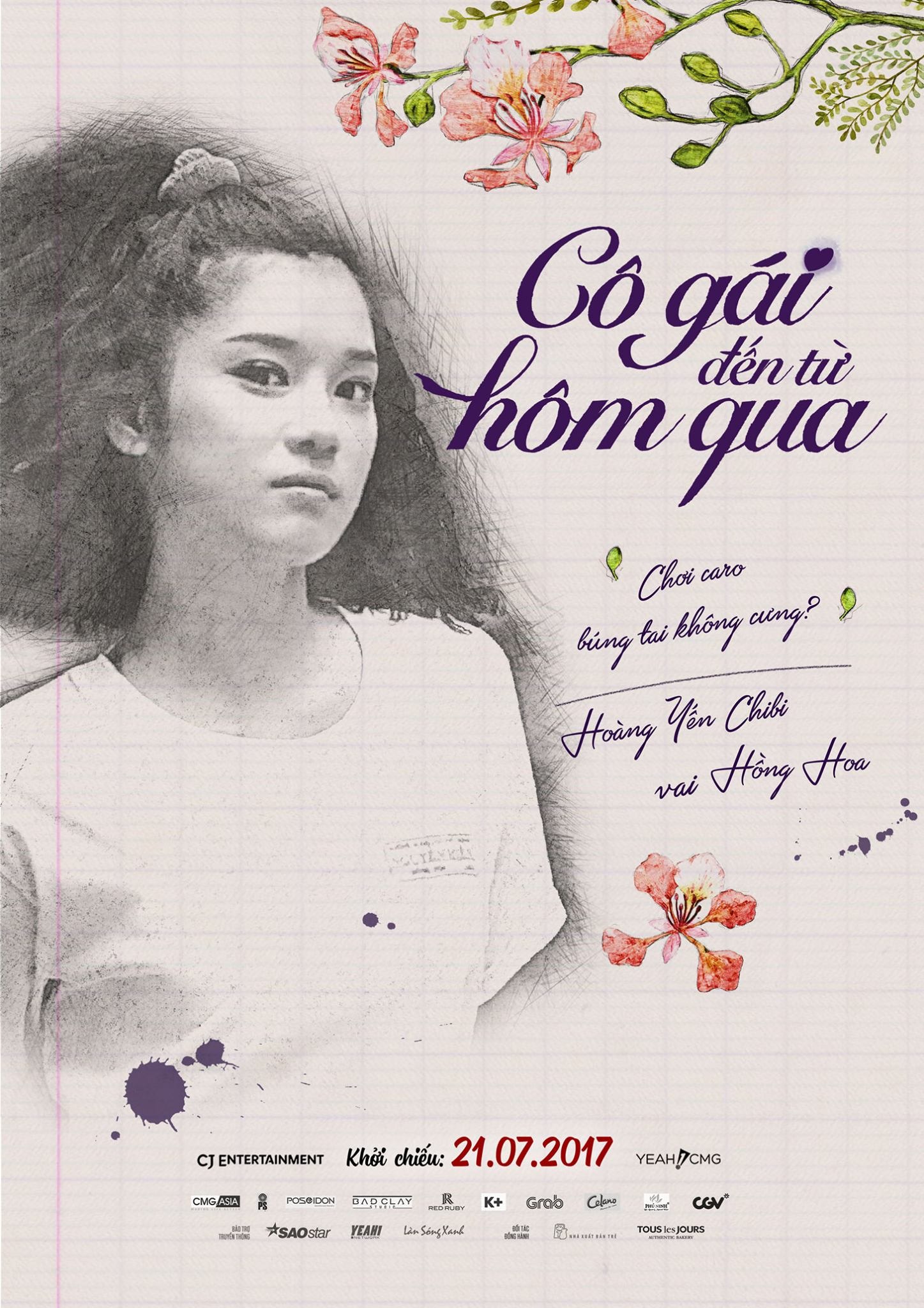 Mega Sized Movie Poster Image for Co gai den tu hom qua (#2 of 14)