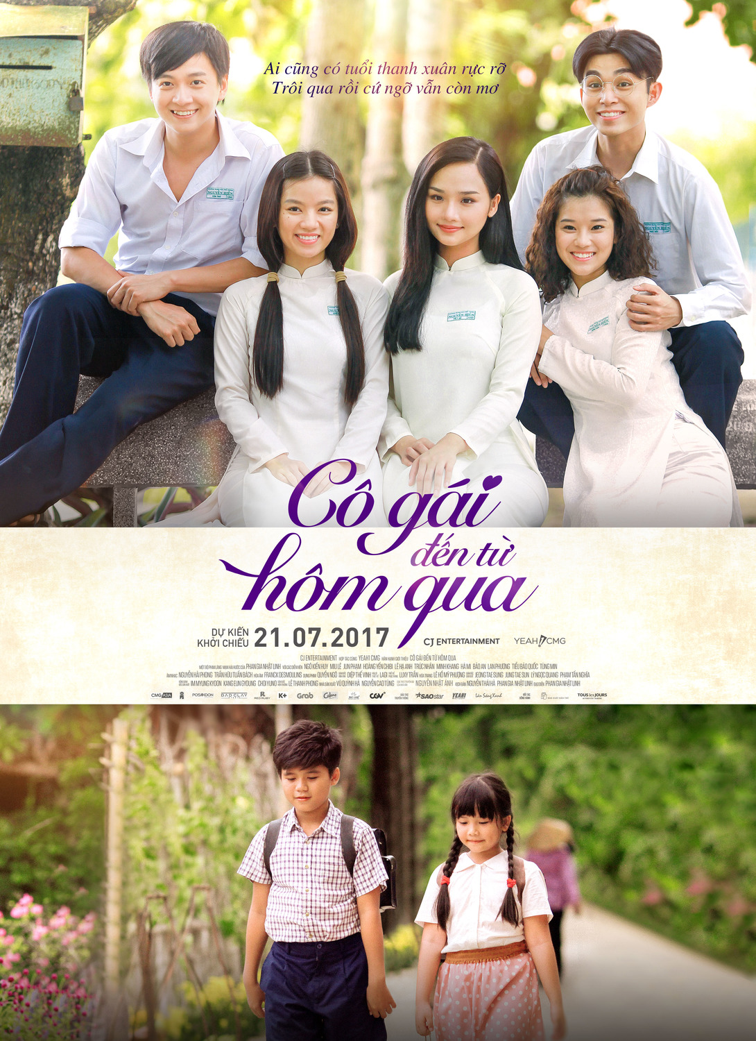 Extra Large Movie Poster Image for Co gai den tu hom qua (#1 of 14)