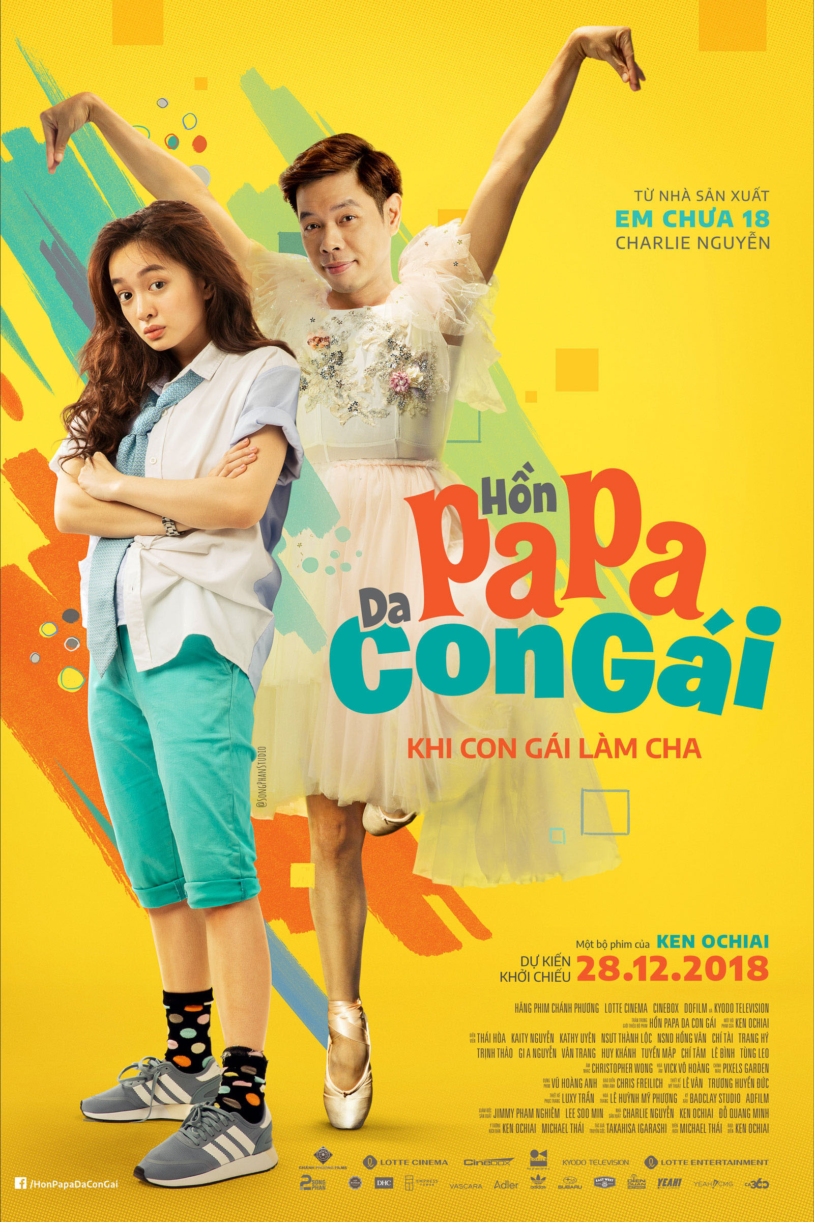 Mega Sized Movie Poster Image for Hon Papa Da Con Gái (#2 of 11)