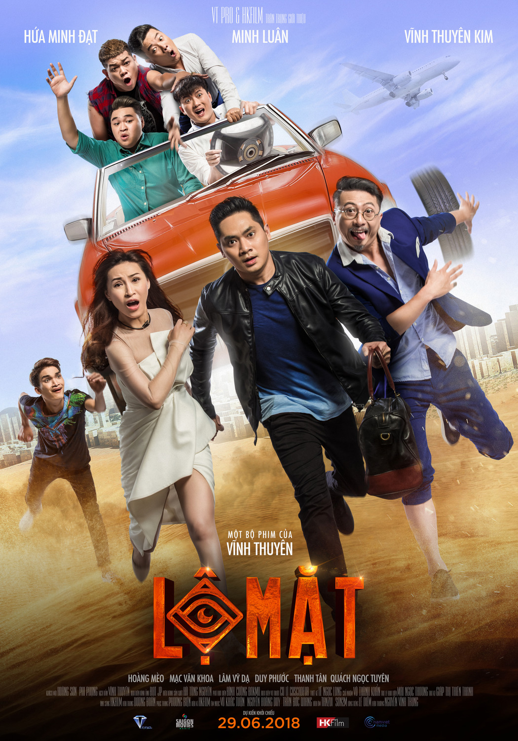 Extra Large Movie Poster Image for Lộ Mặt 