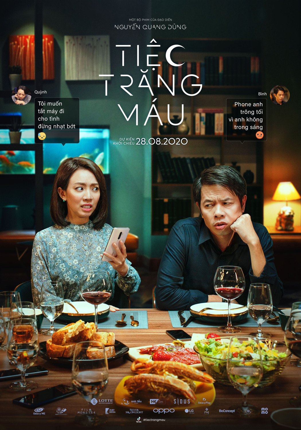 Extra Large Movie Poster Image for Tiec trang máu (#6 of 7)