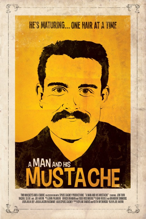 A Man and His Mustache Short Film Poster