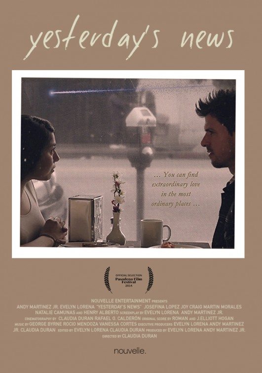 Yesterday's News Short Film Poster