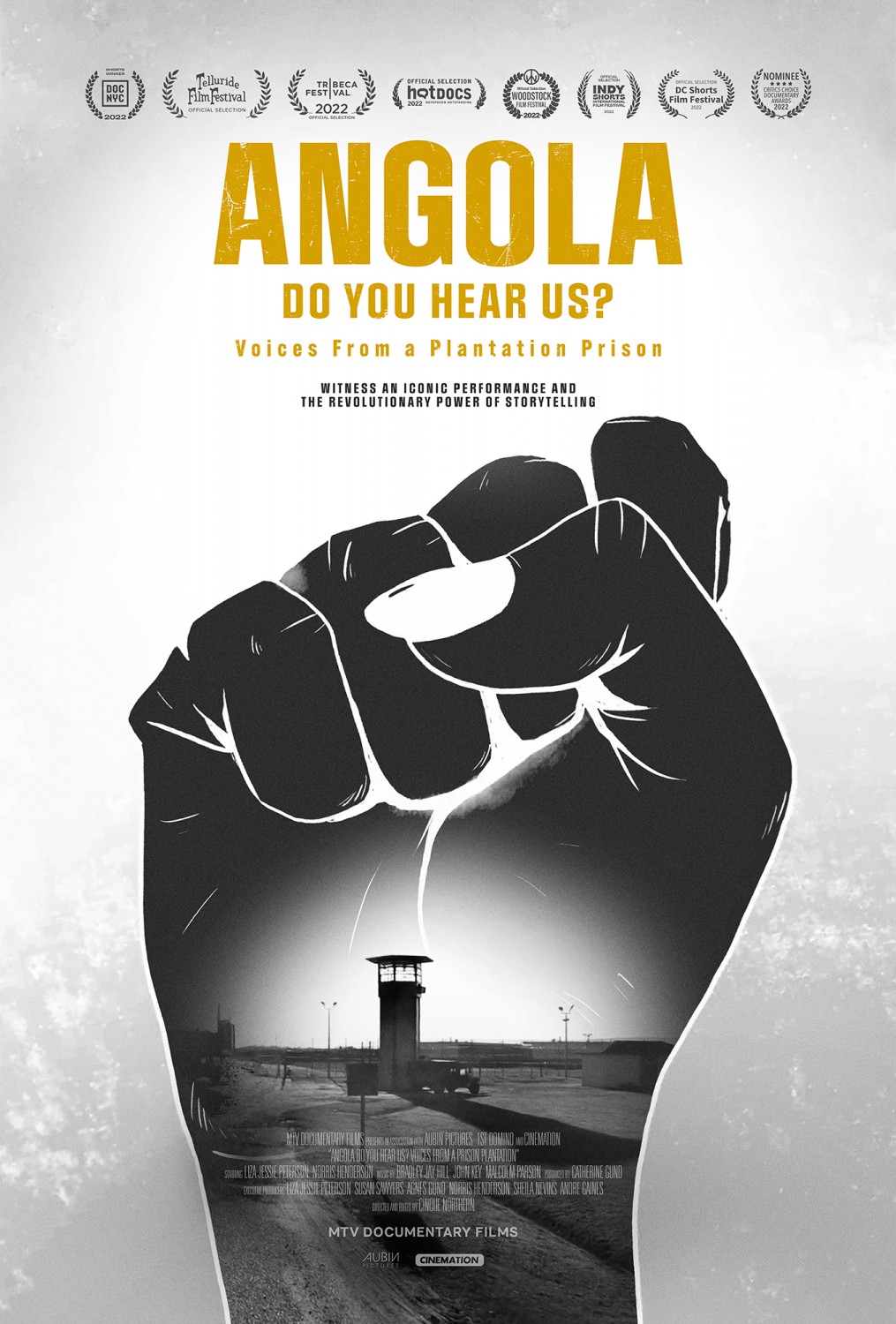 Extra Large Movie Poster Image for Angola Do You Hear Us? Voices from a Plantation Prison