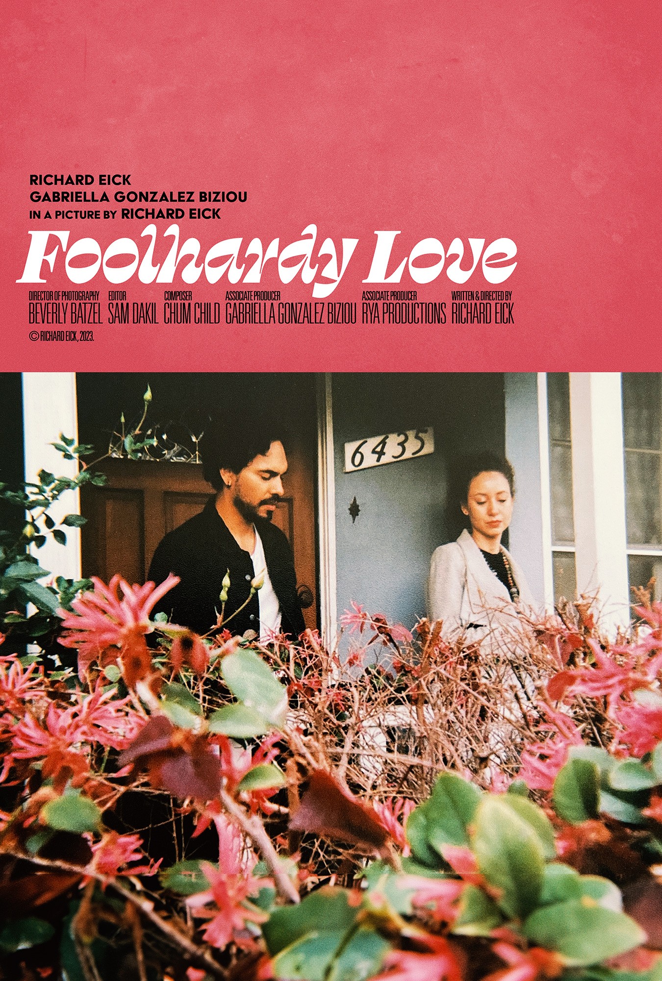 Mega Sized Movie Poster Image for Foolhardy Love