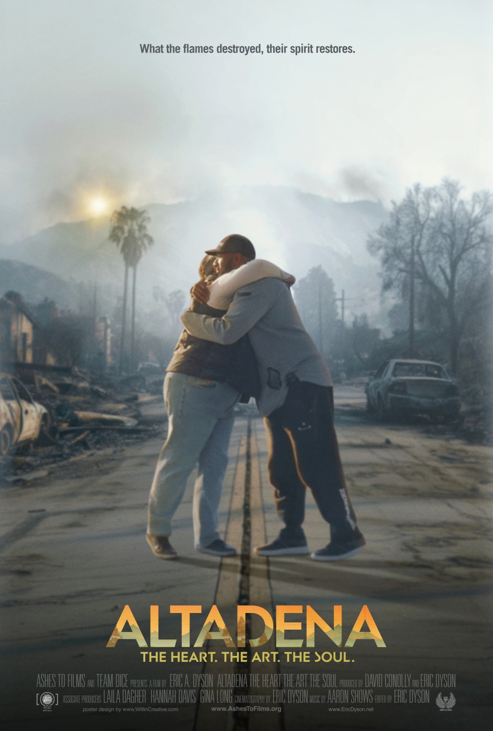 Extra Large Movie Poster Image for Altadena. The Heart, The Art, The Soul