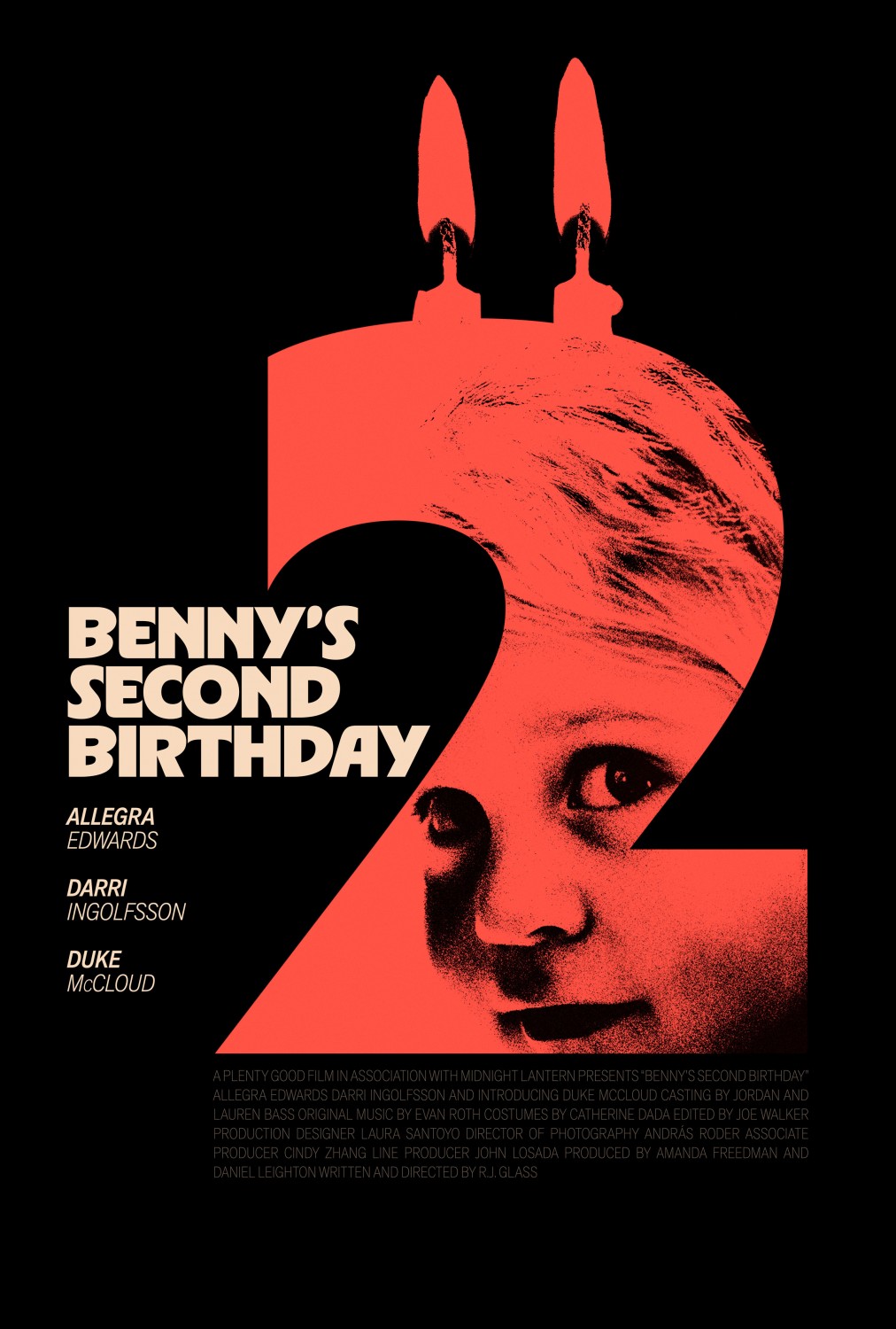 Extra Large Movie Poster Image for Benny's Second Birthday