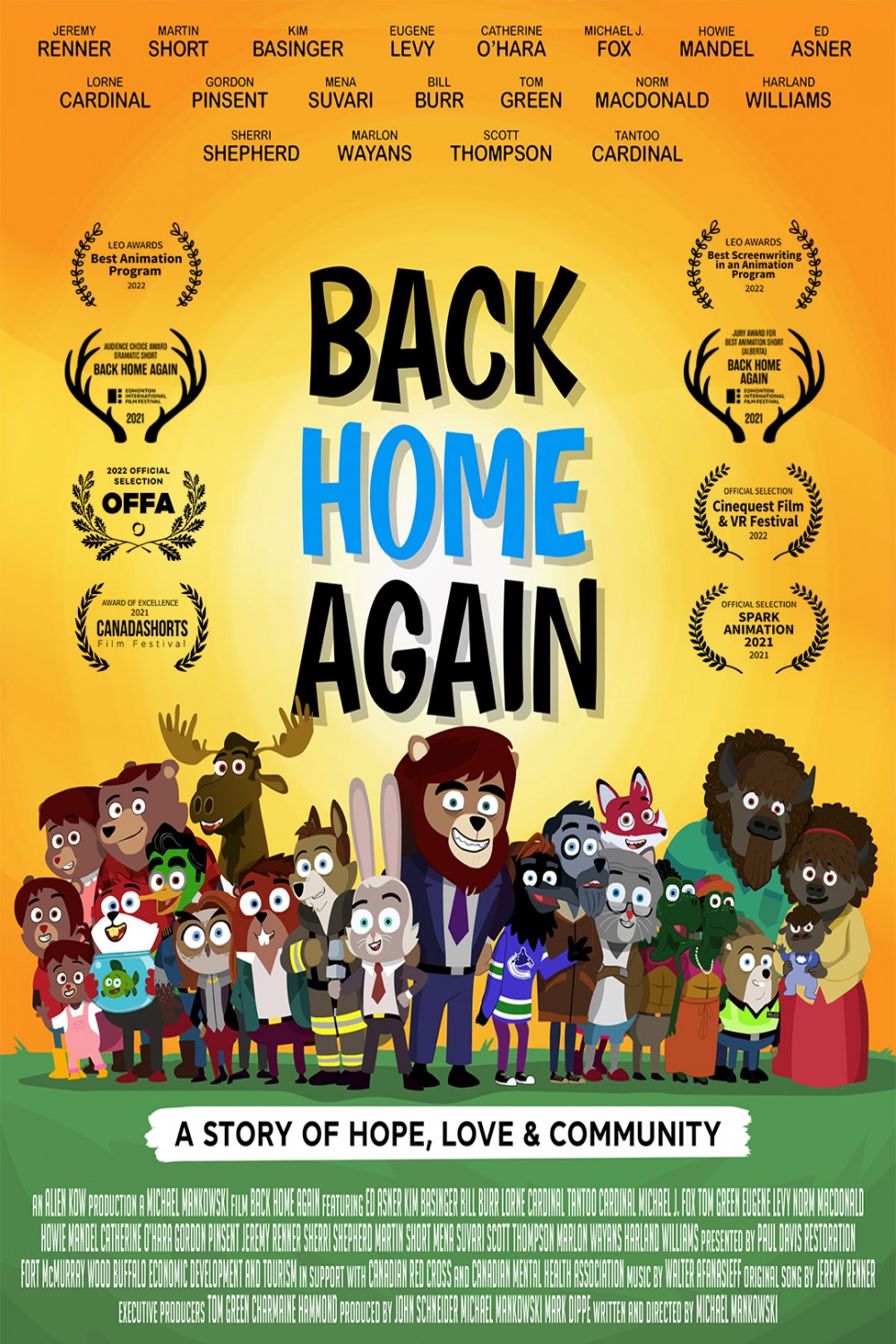 Extra Large Movie Poster Image for Back Home Again