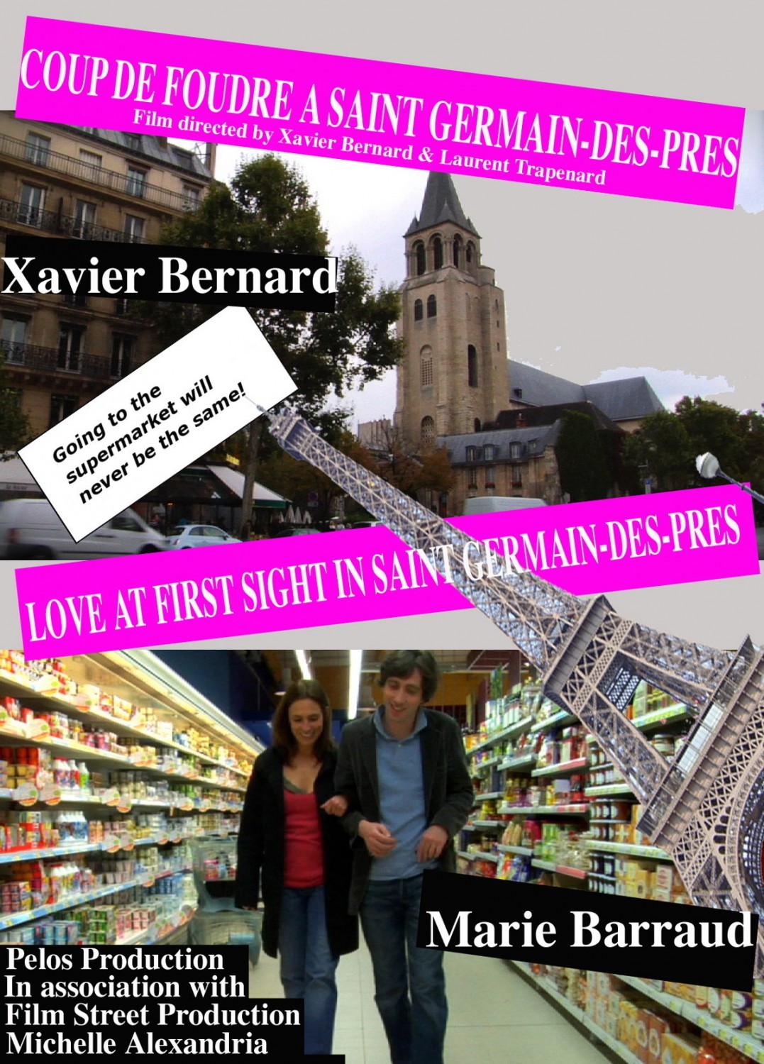 Extra Large Movie Poster Image for Coup De Foudre  Saint Germain Des Pres