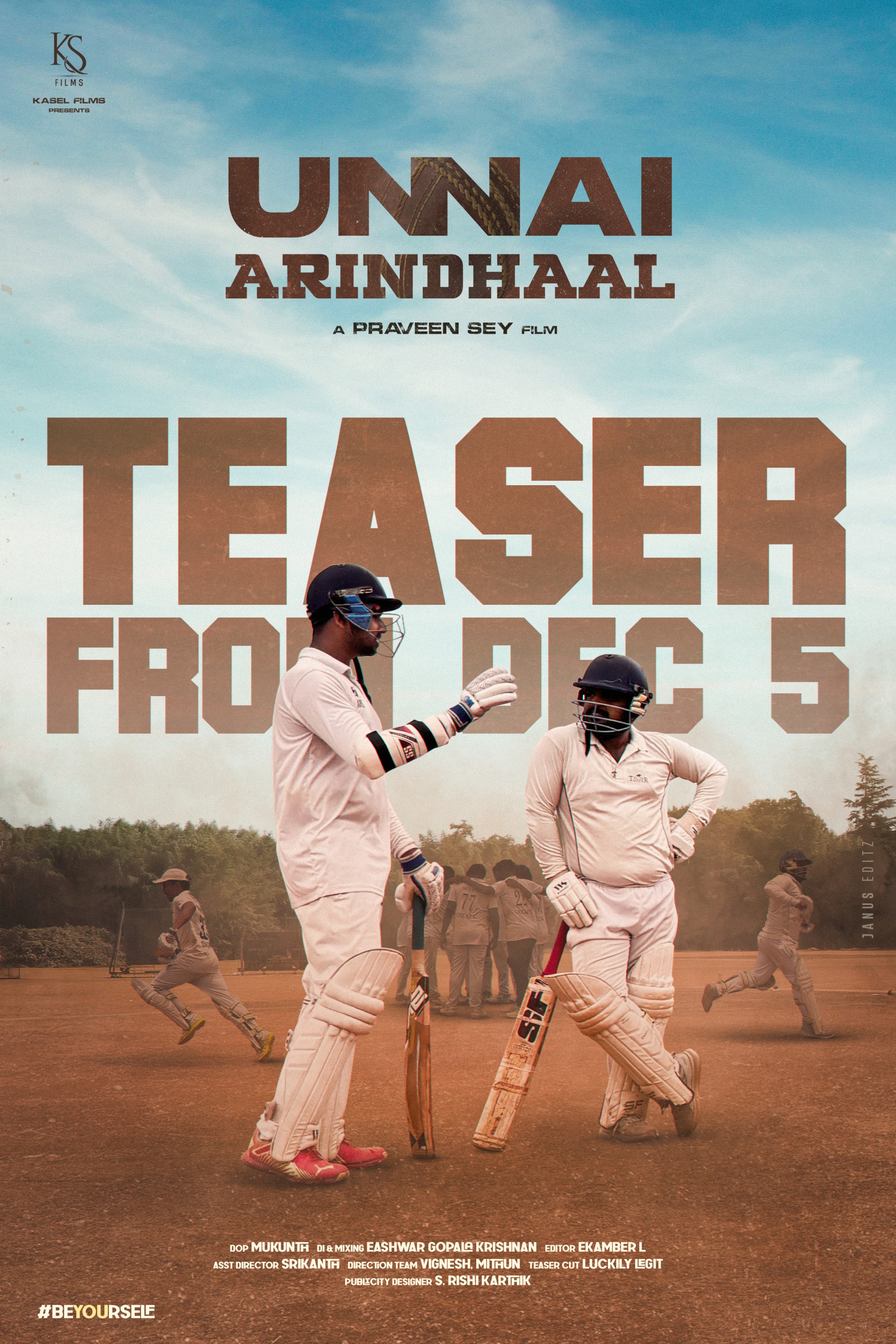 Mega Sized Movie Poster Image for Unnai Arindhaal