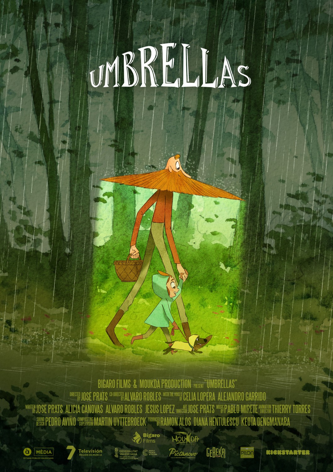 Extra Large Movie Poster Image for Umbrellas
