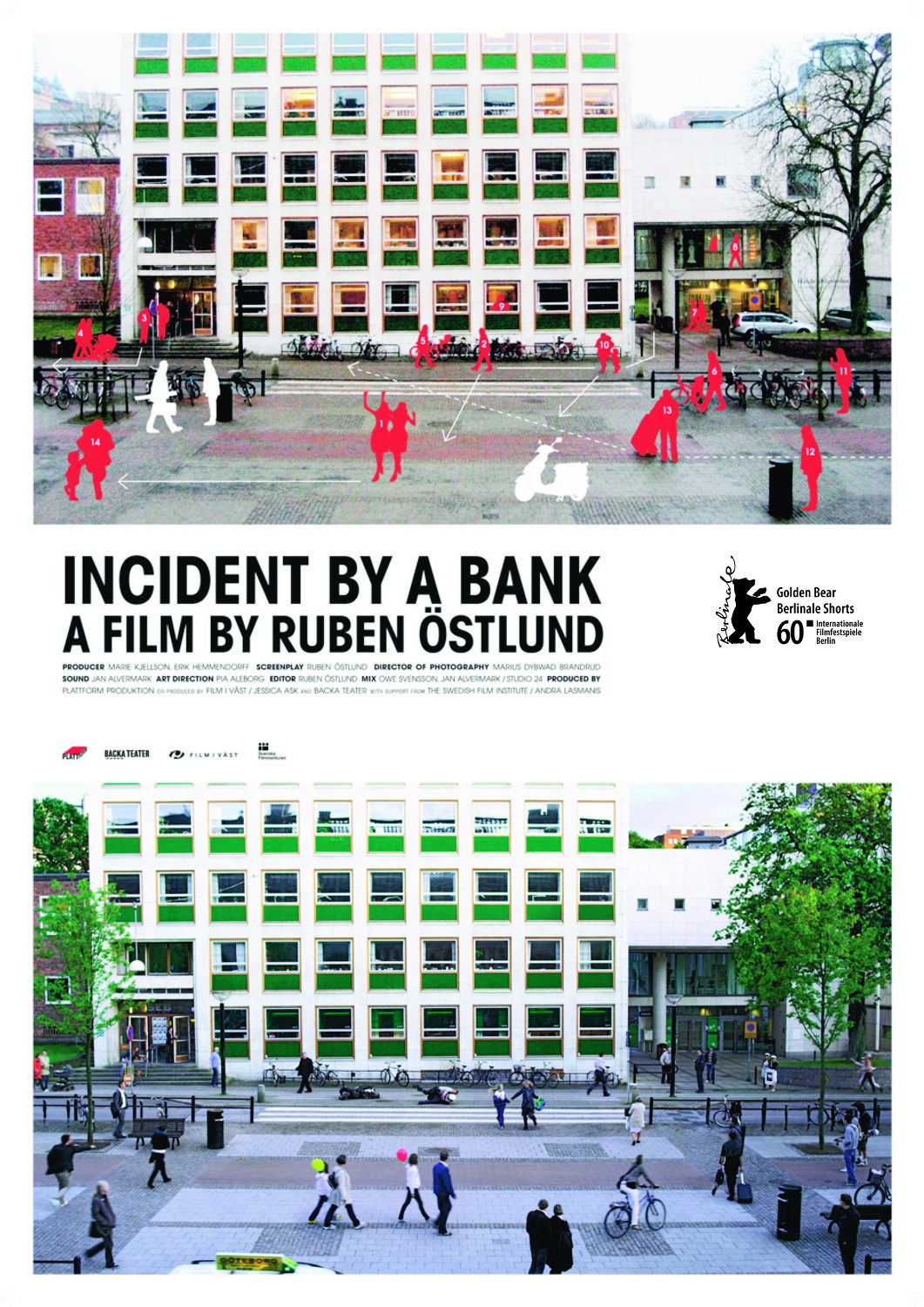 Extra Large Movie Poster Image for H�ndelse vid bank