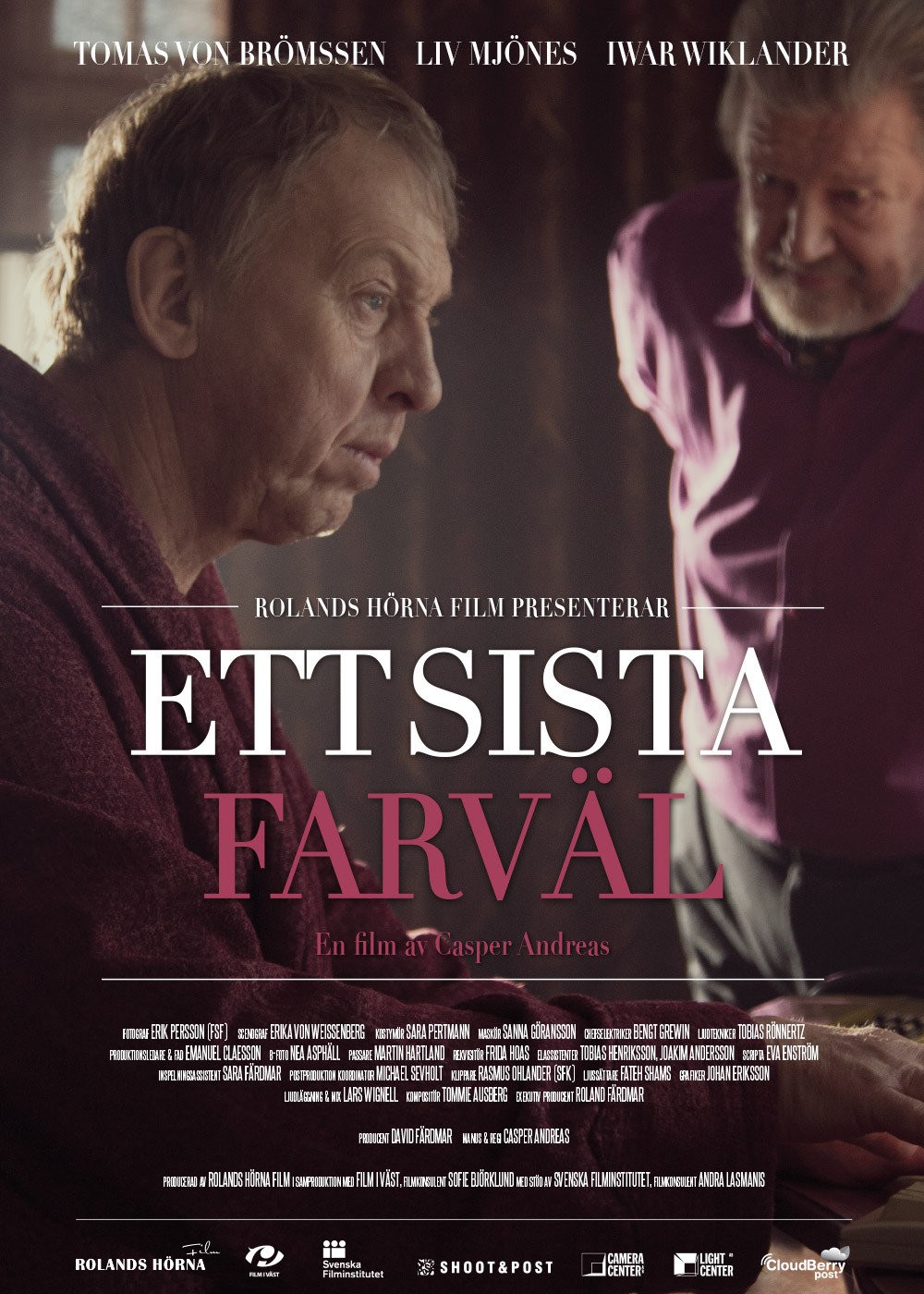 Extra Large Movie Poster Image for Ett sista farv�l