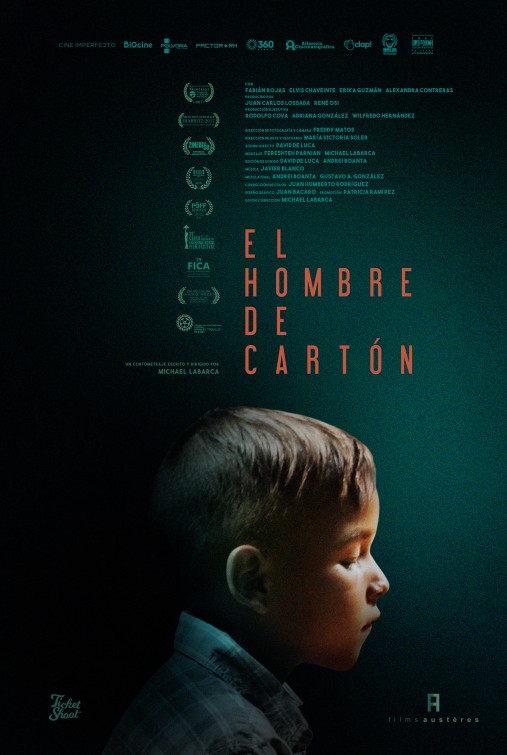 El hombre de cart�n Short Film Poster