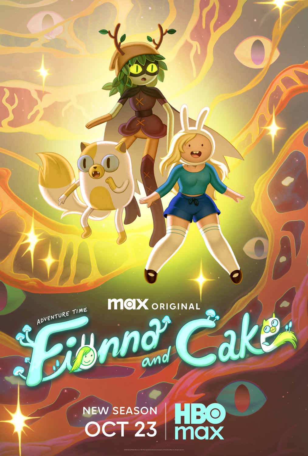 Extra Large TV Poster Image for Adventure Time: Fionna & Cake (#2 of 2)
