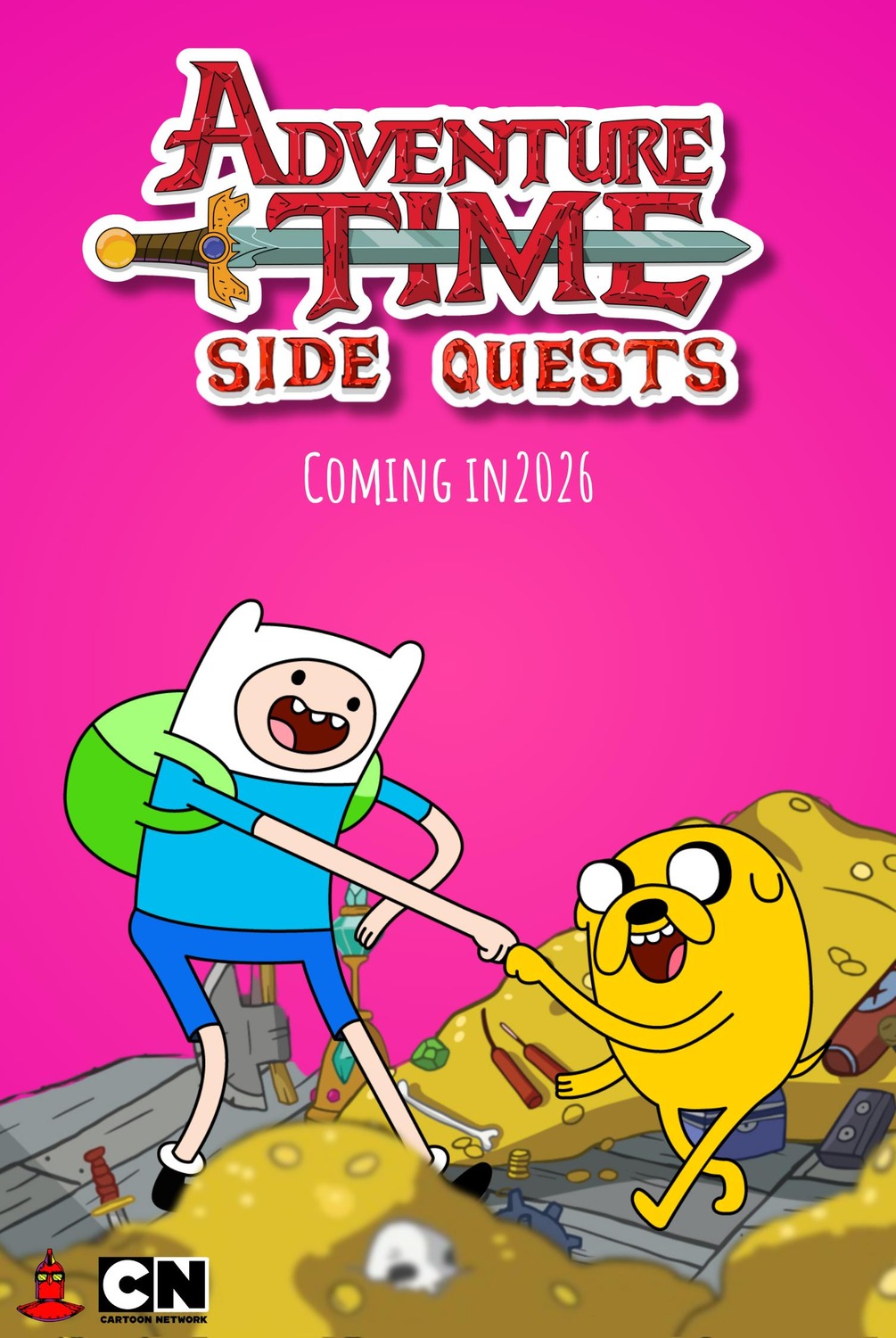 Extra Large TV Poster Image for Adventure Time: Side Quests (#1 of 2)