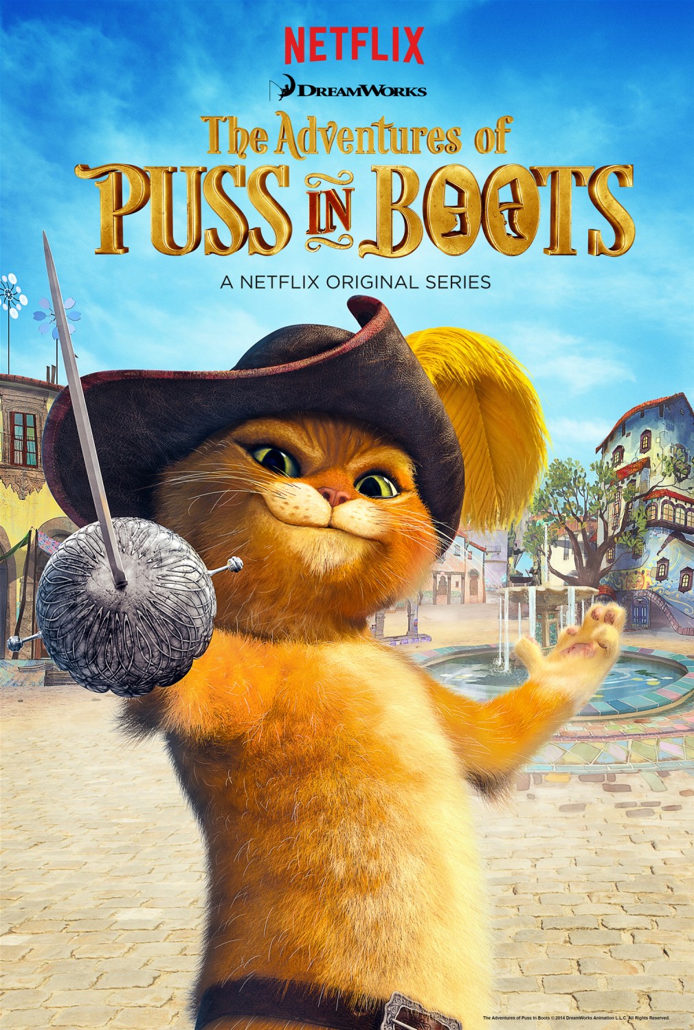 Extra Large TV Poster Image for The Adventures of Puss in Boots 