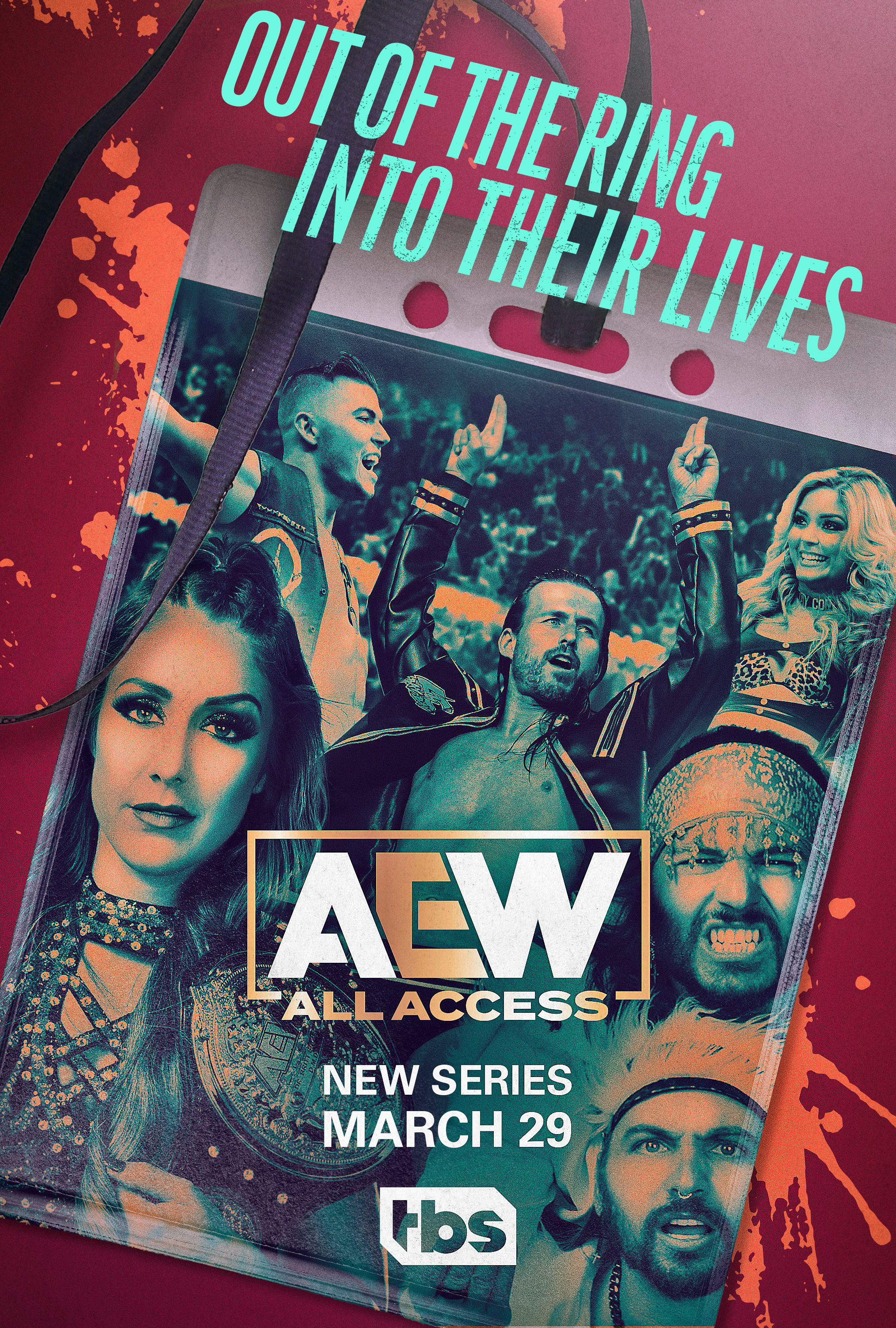 Mega Sized TV Poster Image for AEW: All Access 