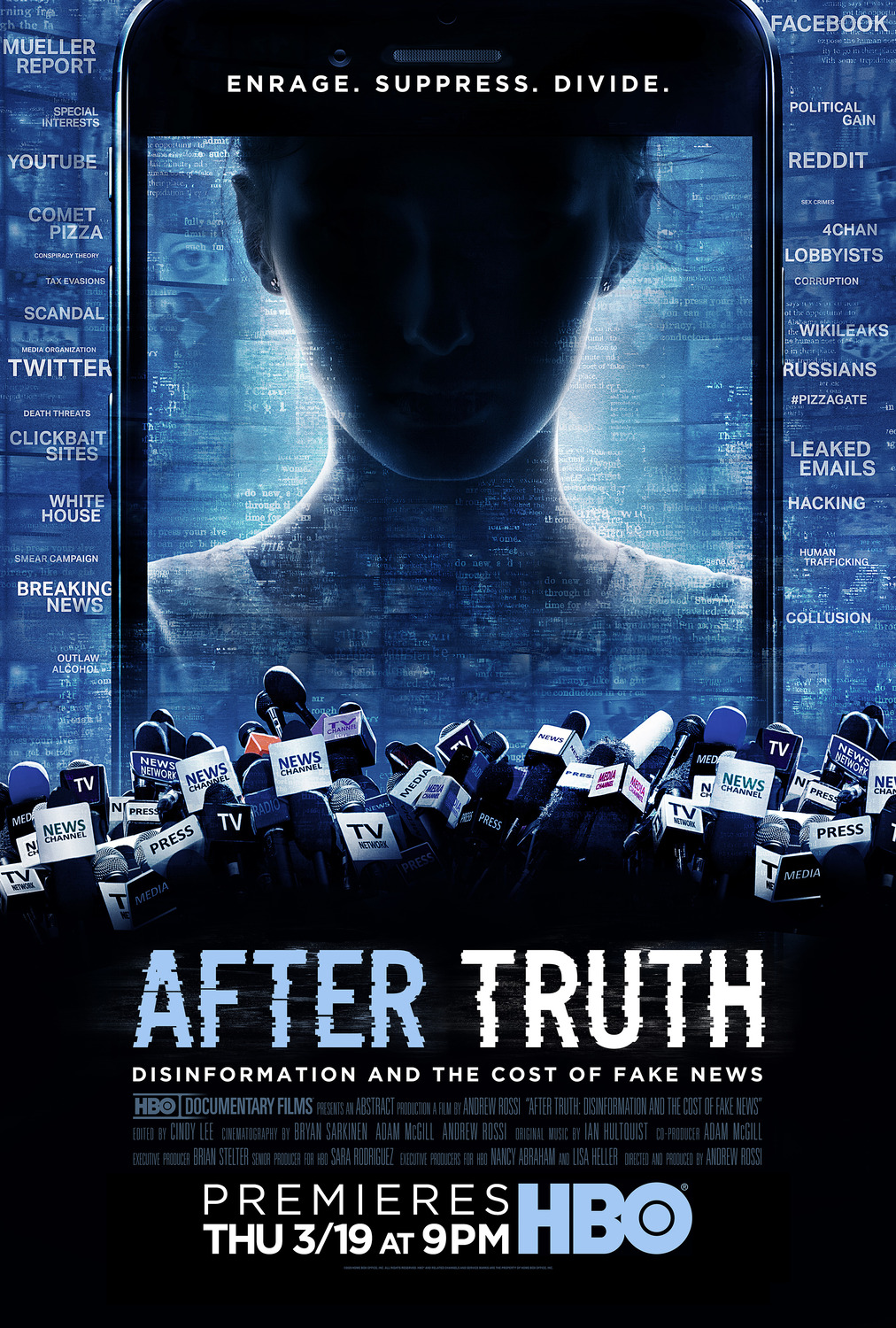 Extra Large TV Poster Image for After Truth: Disinformation and the Cost of Fake News 