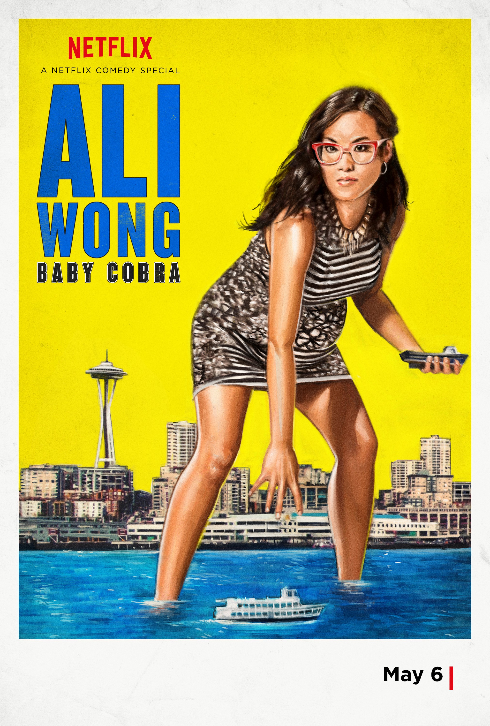 Mega Sized TV Poster Image for Ali Wong: Baby Cobra 