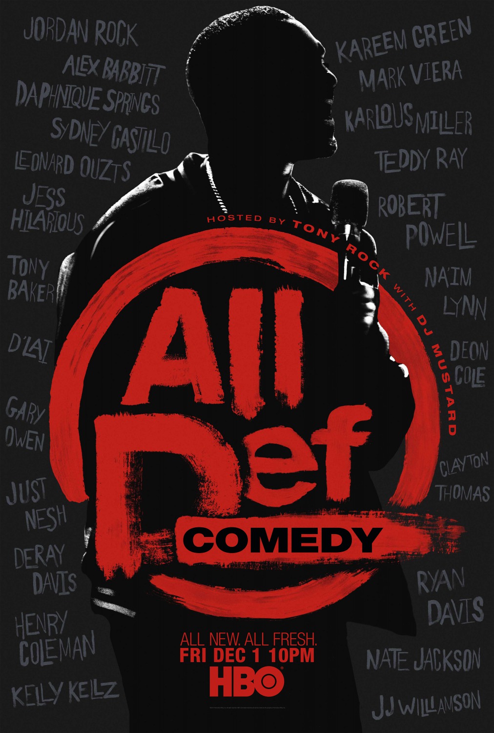 Extra Large TV Poster Image for All Def Comedy 