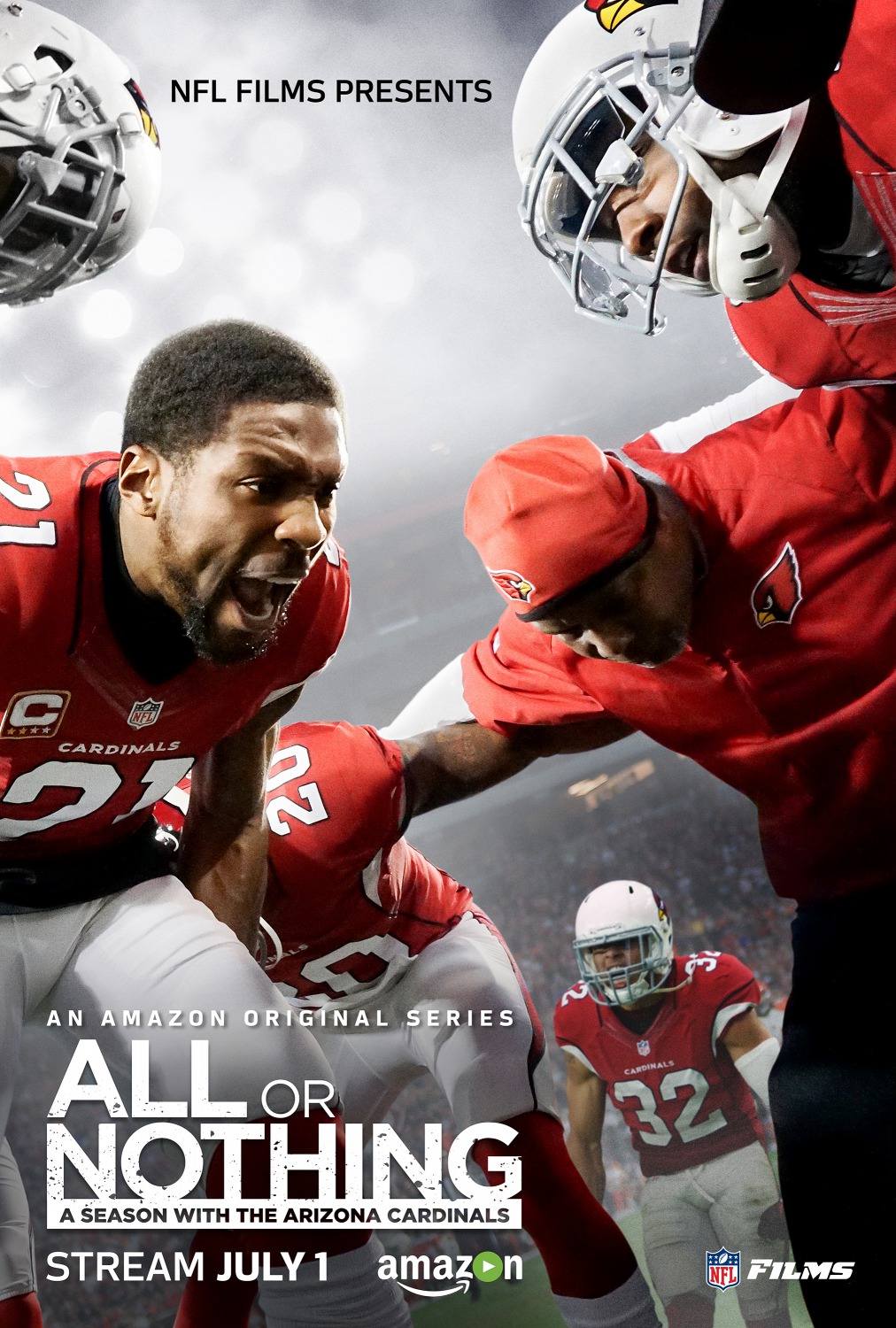 Extra Large TV Poster Image for All or Nothing: A Season with the Arizona Cardinals 