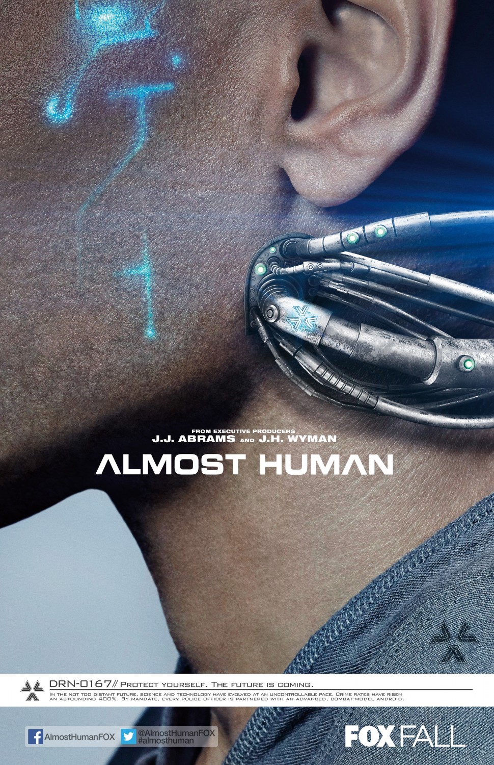 Extra Large TV Poster Image for Almost Human (#1 of 2)