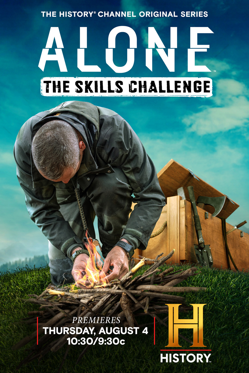 Extra Large Movie Poster Image for Alone: The Skills Challenge 