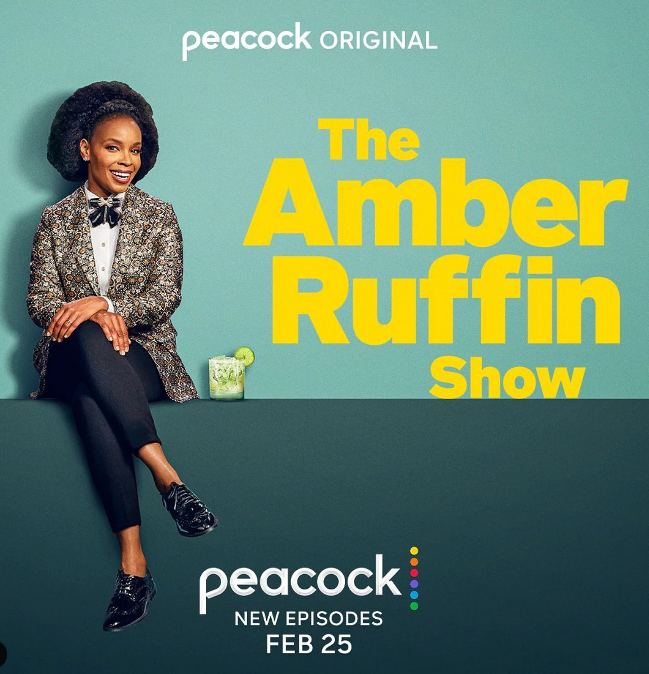 Extra Large TV Poster Image for The Amber Ruffin Show (#3 of 3)