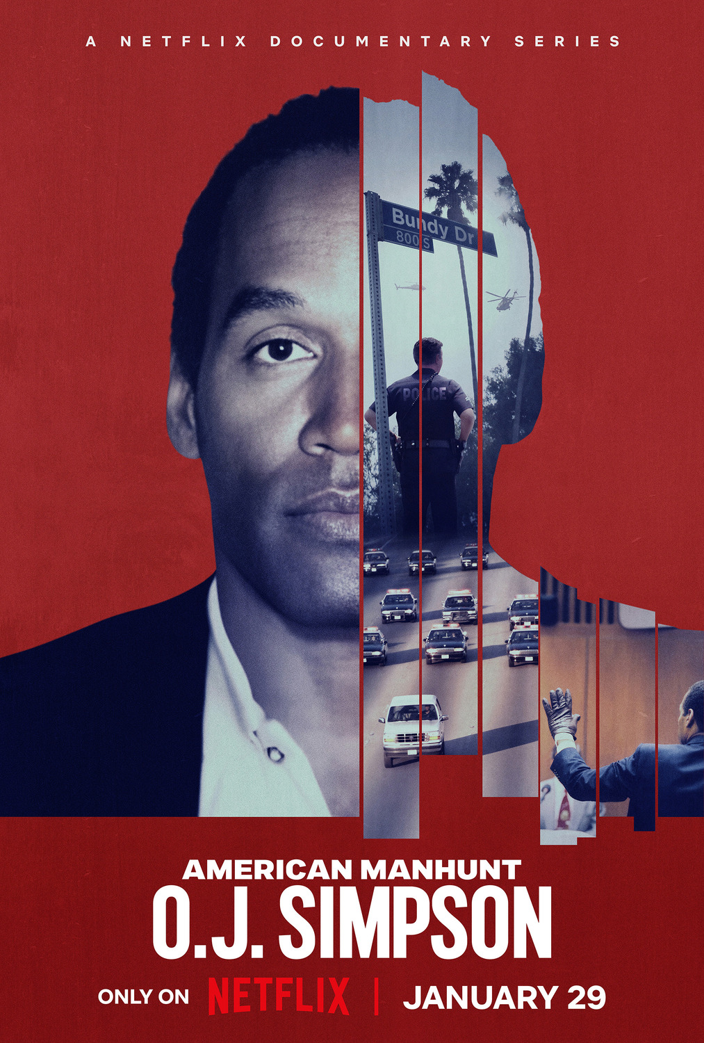 Extra Large TV Poster Image for American Manhunt: O.J. Simpson (#1 of 2)