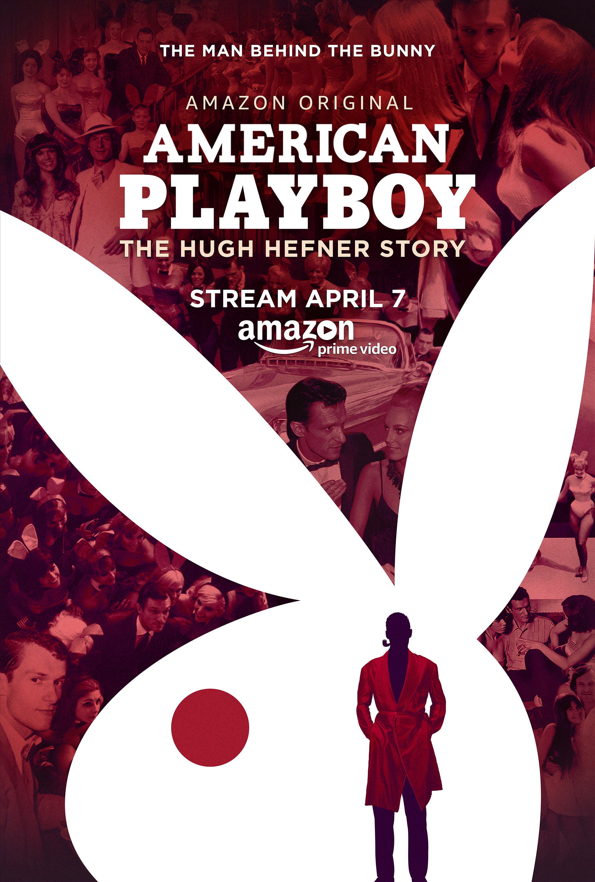 Mega Sized TV Poster Image for American Playboy: The Hugh Hefner Story 