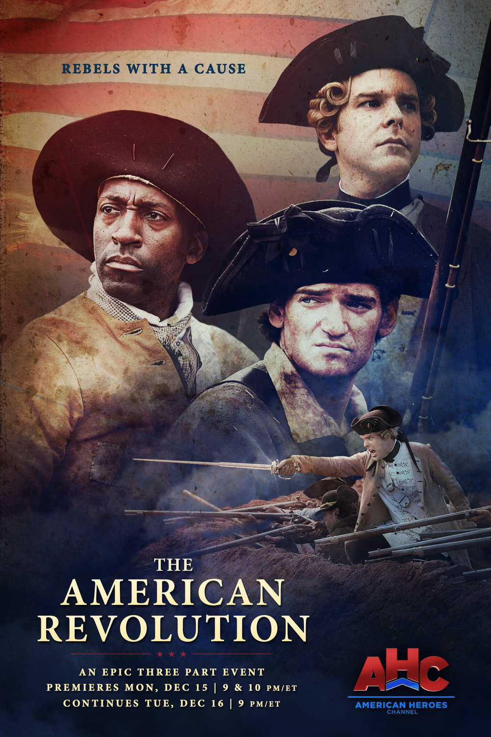 Extra Large TV Poster Image for The American Revolution 